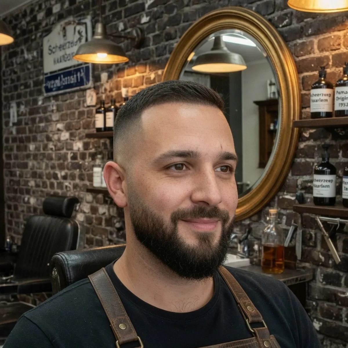 Portret van barber Sem Vermeer